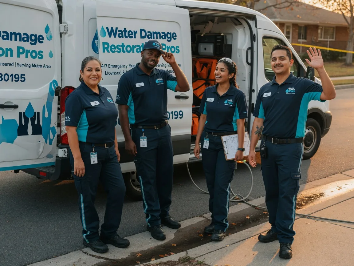 Water Damage Restoration company in Mellette, SD